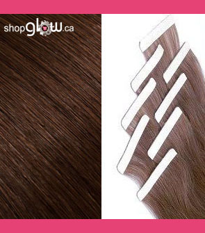 Chocolate Brown Double Tape Hair